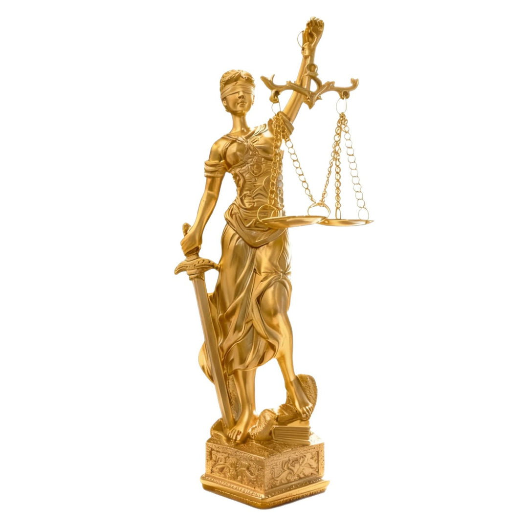 Justice Lady Figurine