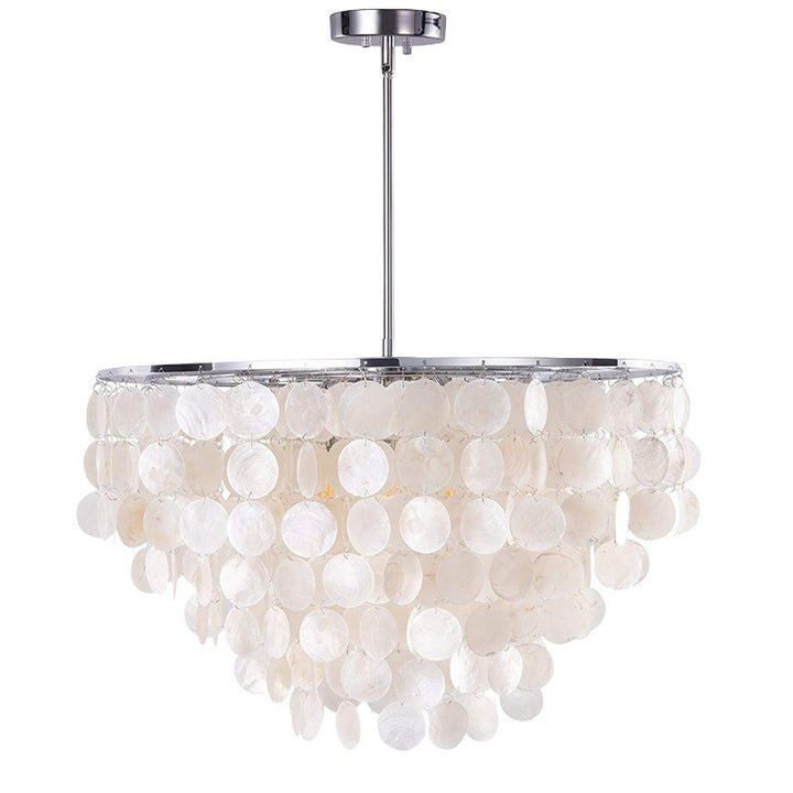Stylish mother-of-pearl pendant light