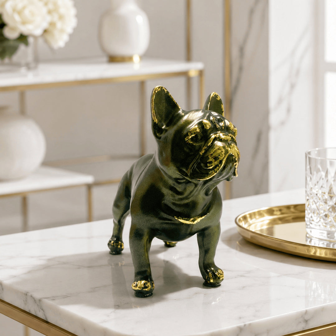 Decorative figure of a French Bulldog