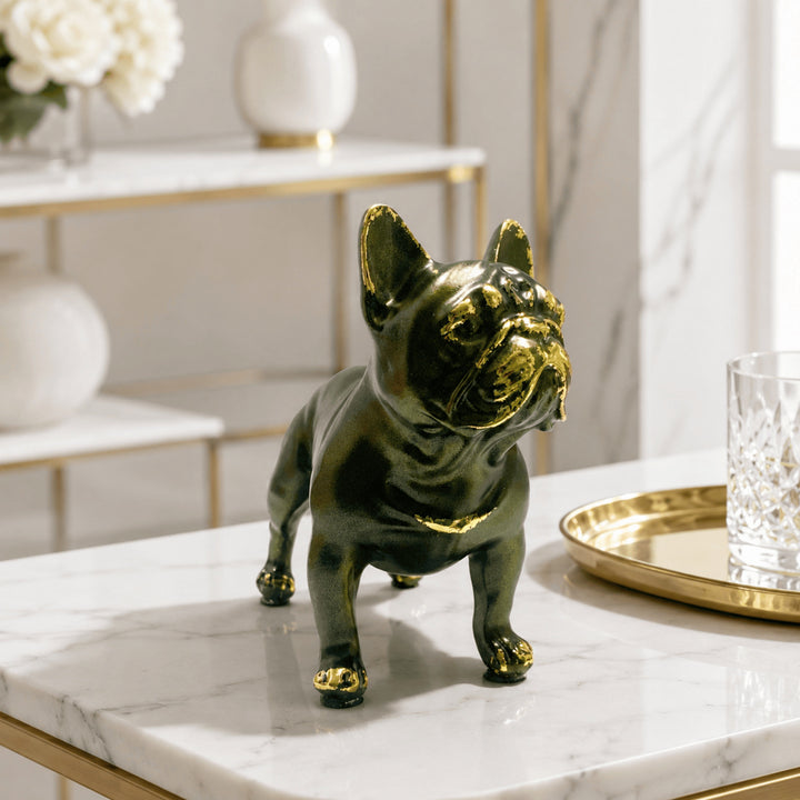 Decorative figure of a French Bulldog