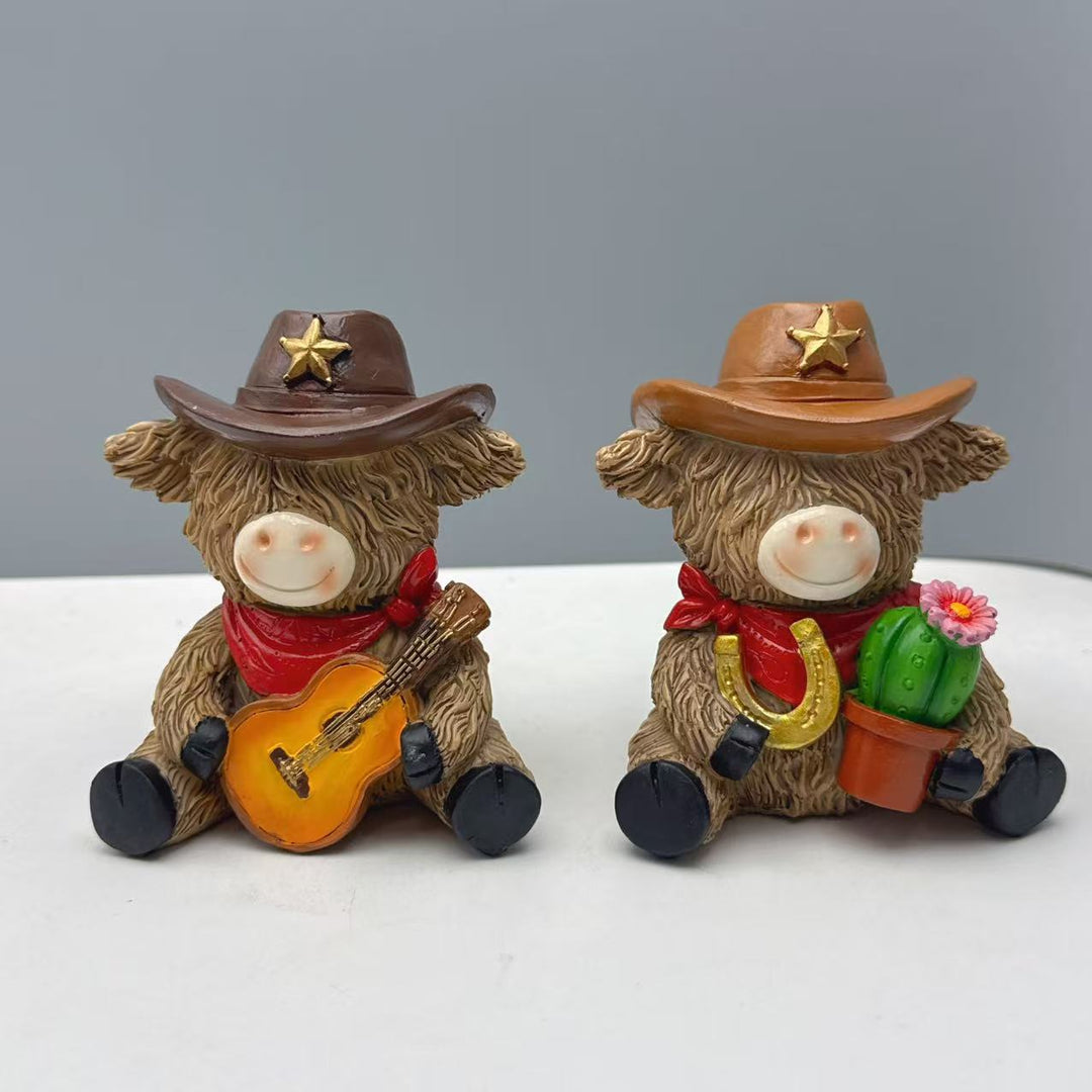 Decorative Cowboy Figure