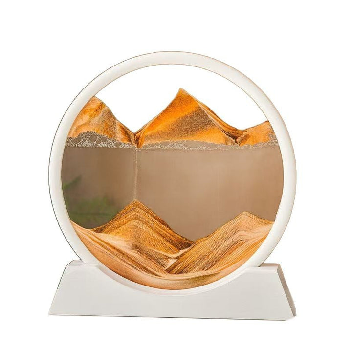 Sand pendulum decorative object