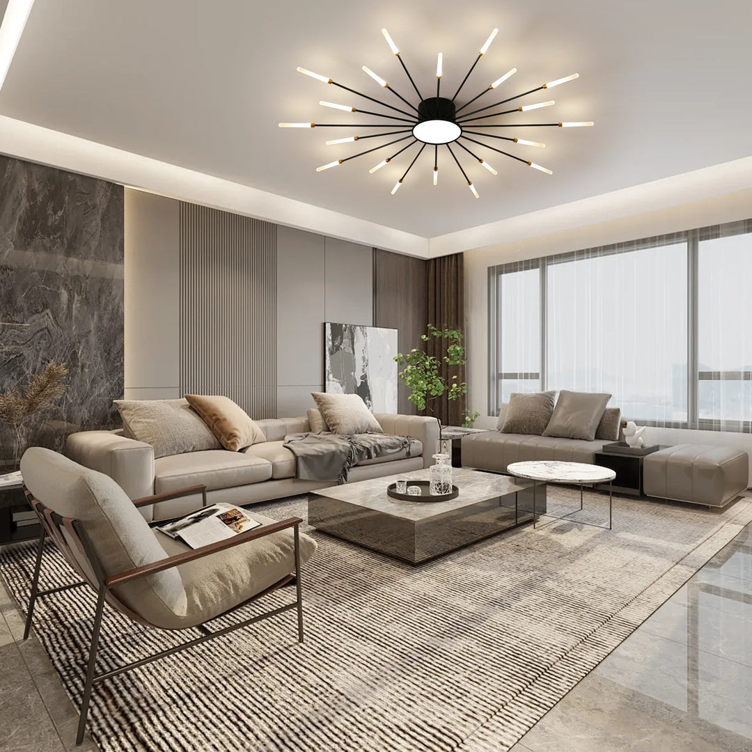Star Explosion Style Ceiling Light