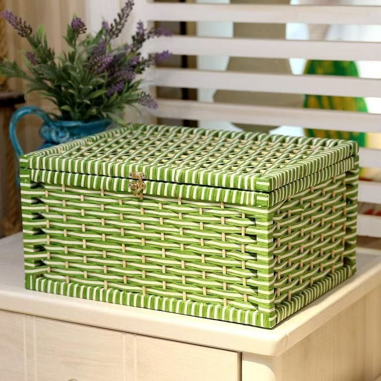 Rattan Storage Box