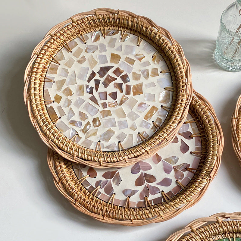 Decorative Mosaic Serving Plate