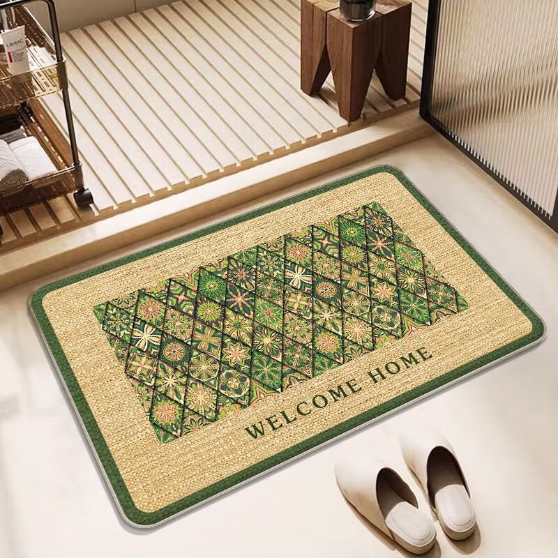 Butterfly-Inspired Decorative Bath Mat