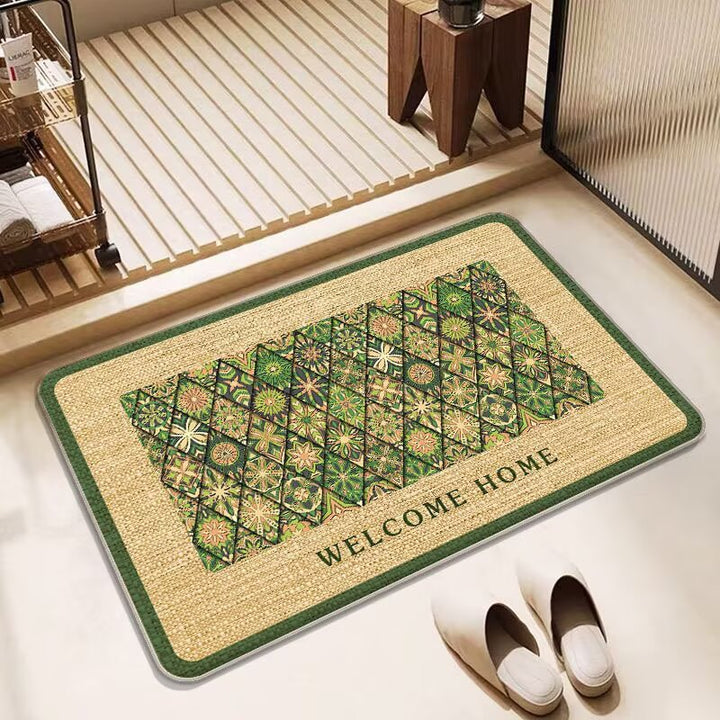 Butterfly-Inspired Decorative Bath Mat