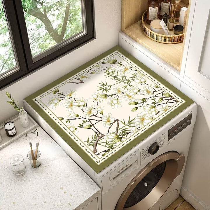 Floral Patterned Laundry Room Top Cover