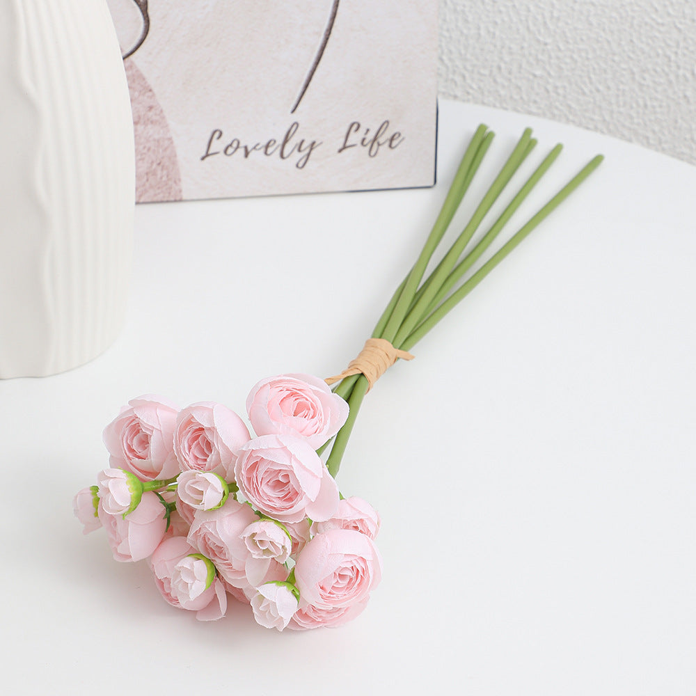 Decorative art bouquet with elegant roses