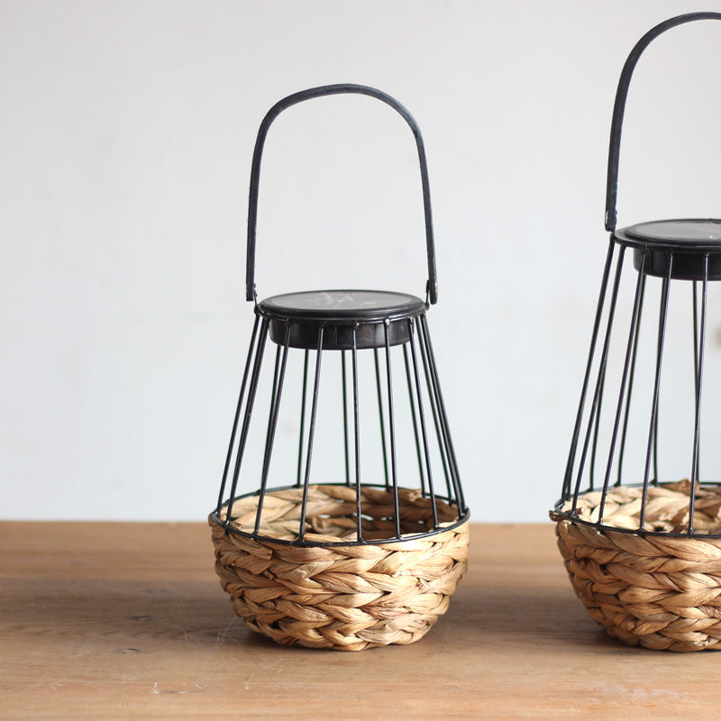 Decorative Basket Lamp