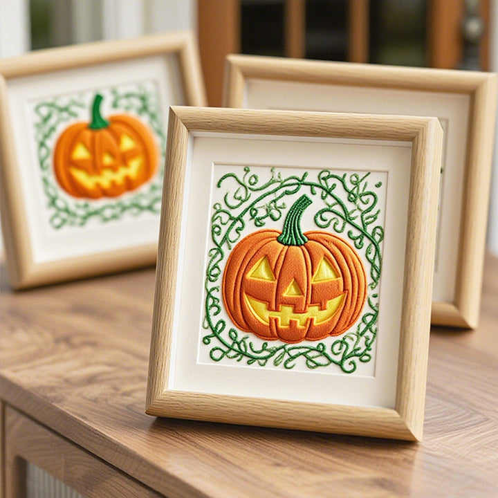 Decorative Pumpkin Themed Wall Art