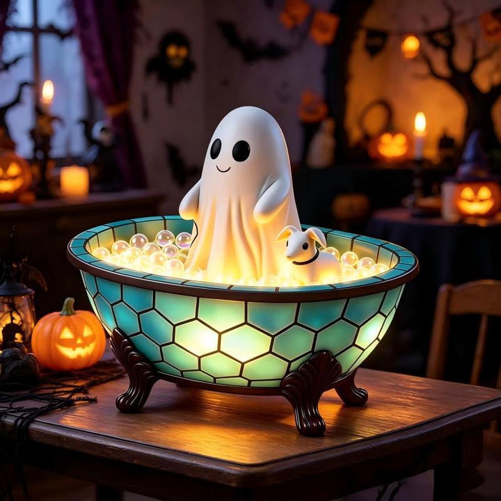 Decorative night light in ghost design