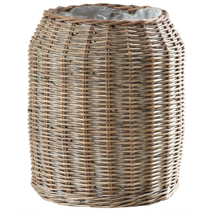 Rustic wicker basket