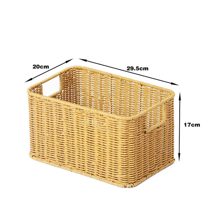 Home Storage Wicker Basket
