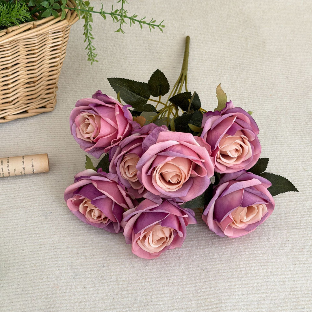 Realistic Rose Bouquet for Home Display
