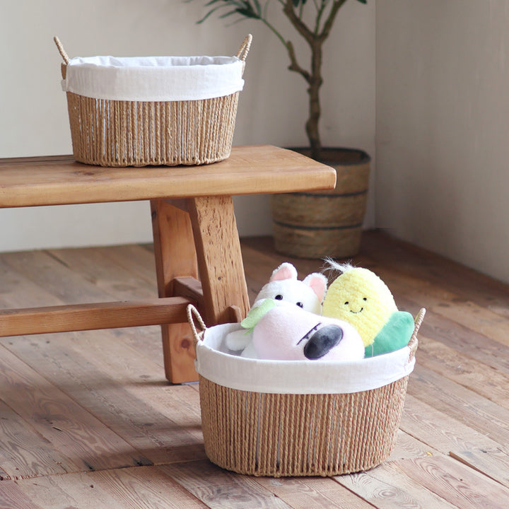 Storage baskets by