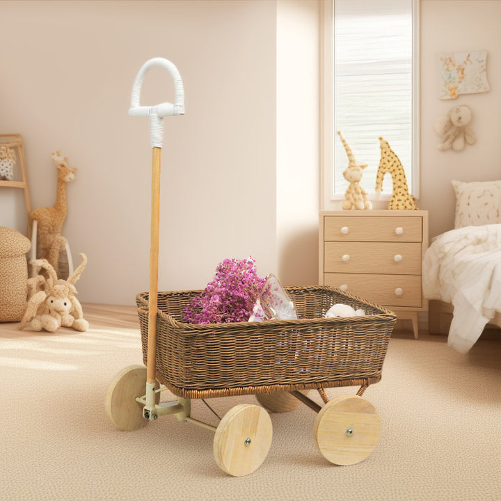 Handcrafted toy cart