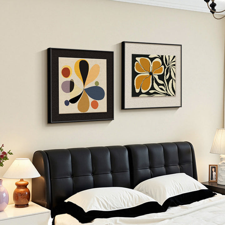 Framed Abstract Landscape Art