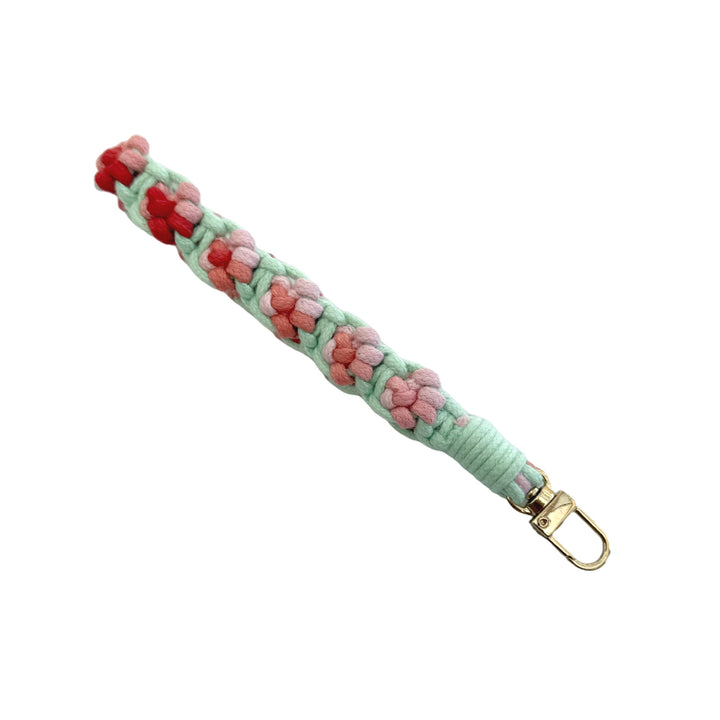 Handcrafted Macrame Keychain Holder