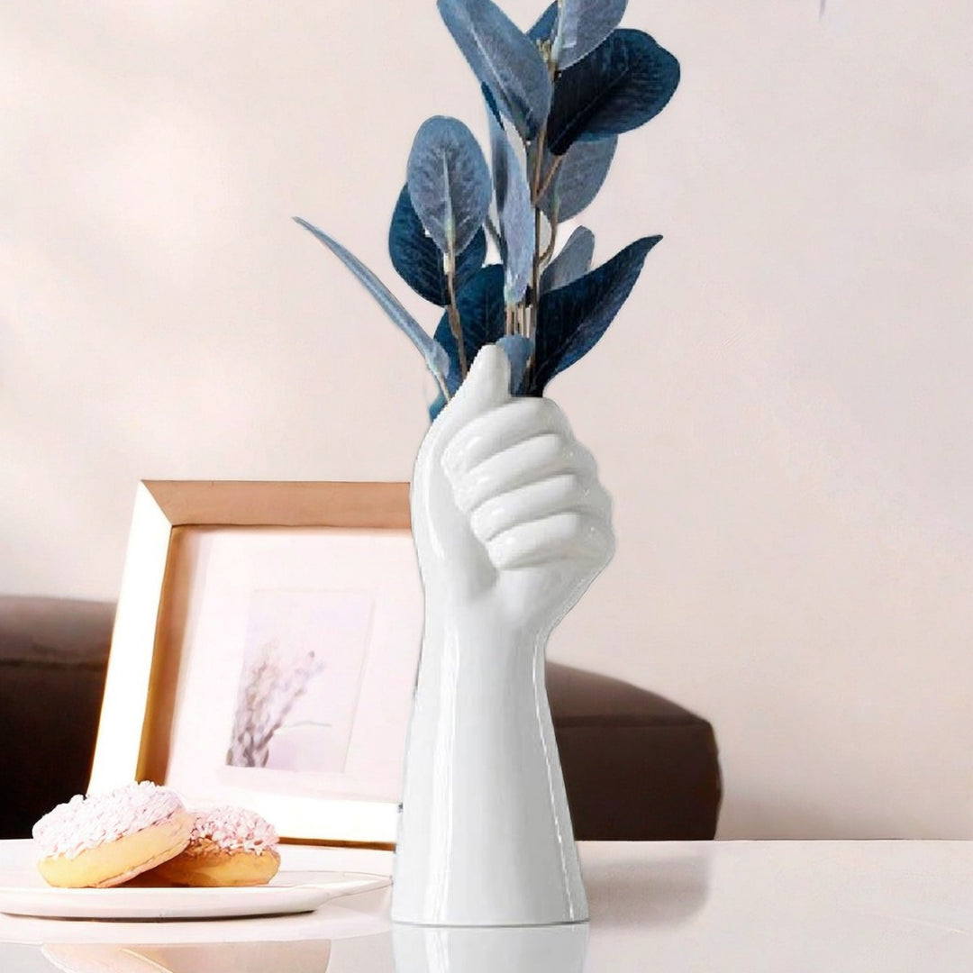 Artistic Hand-Shaped Flower Vase