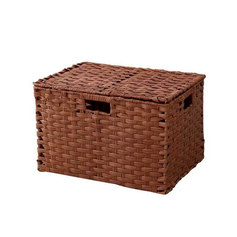 Storage box with braided design