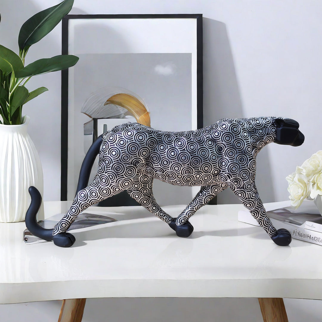 Artistic Decorative Wildcat Sculpture