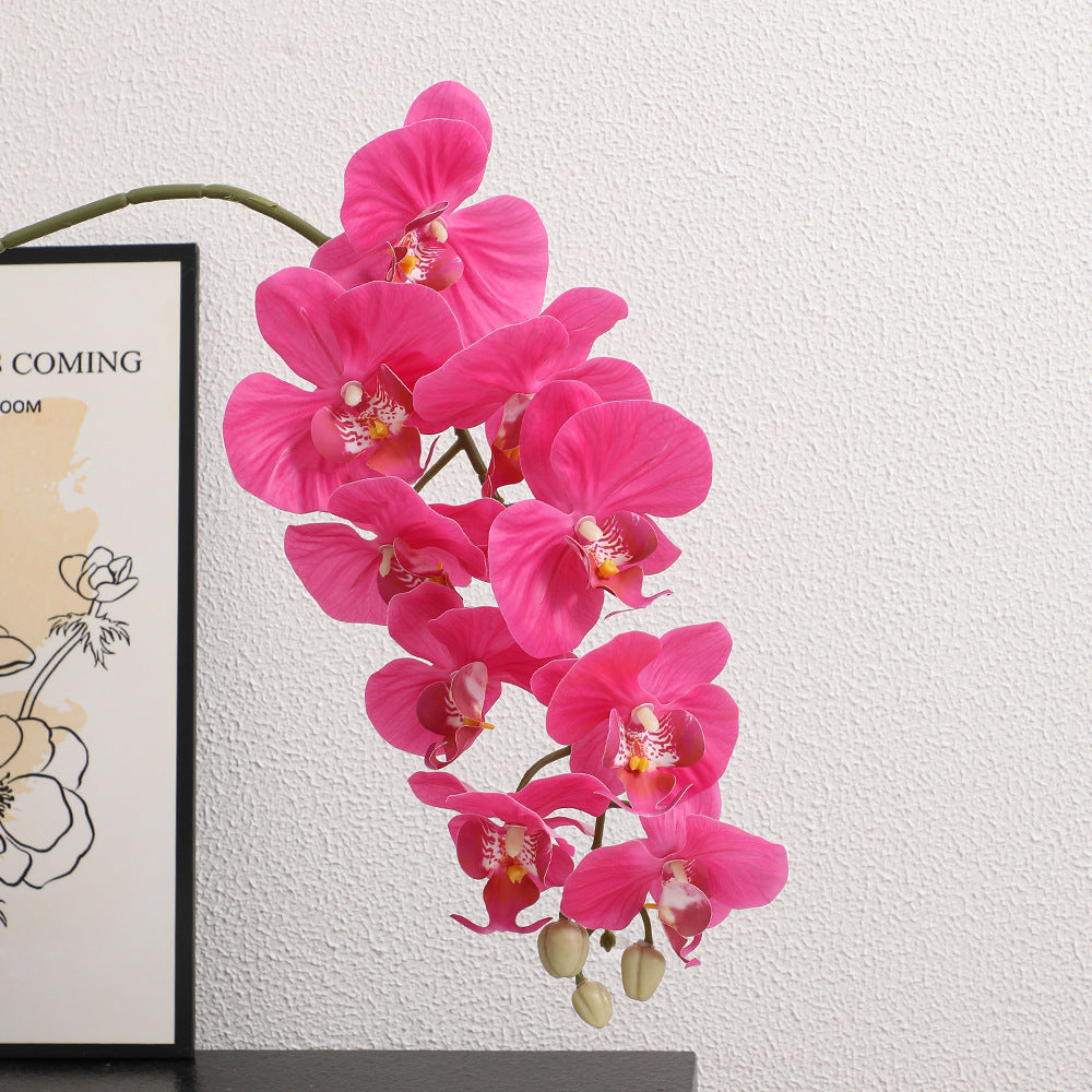 Artificial orchid bouquet with fine details
