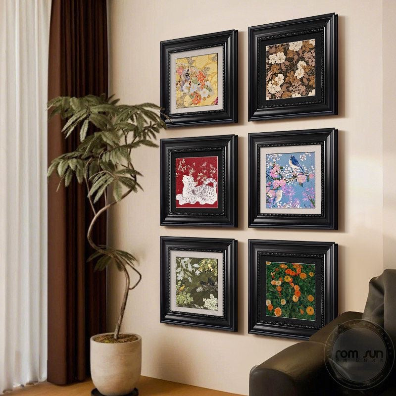 Decorative Floral Artwork Frame for Home