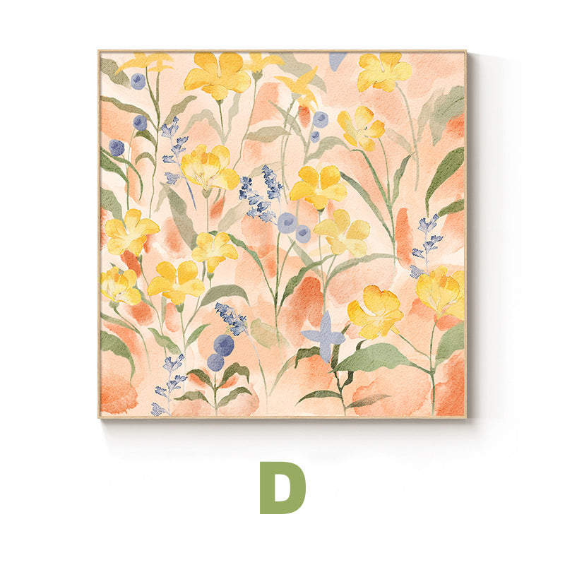 Floral Watercolor Wall Art