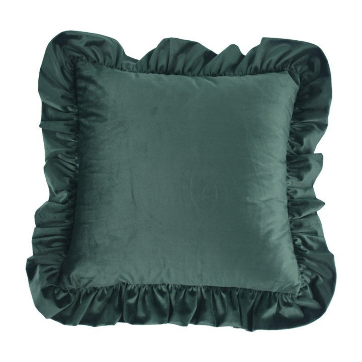 Ruffled Decorative Throw Pillow