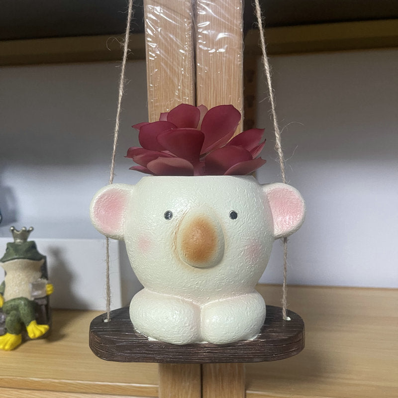 Decorative Koala Plant Holder