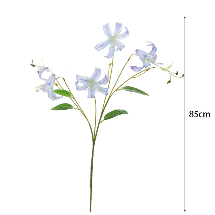 Artificial lily bouquet with detail-loving flowers