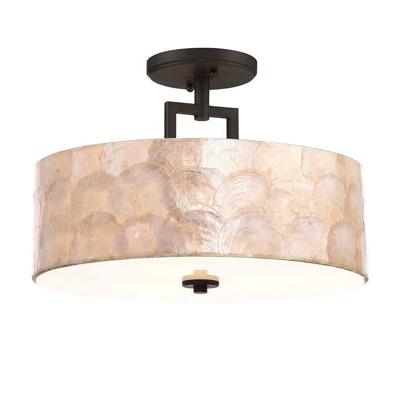 Modern Drum Ceiling Light