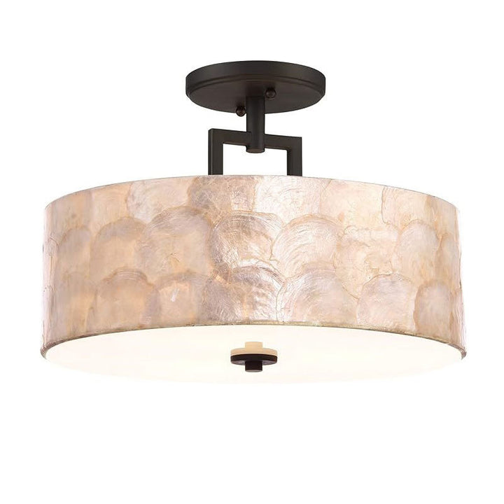 Modern Drum Ceiling Light