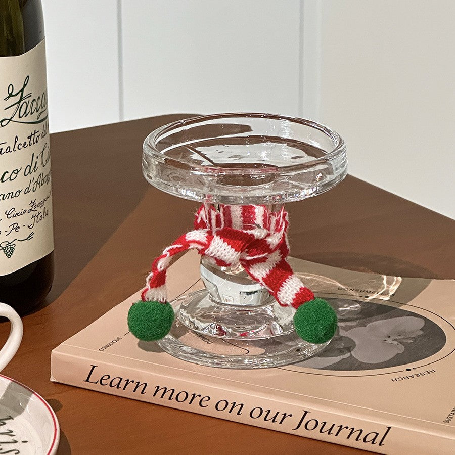 Decorative Snowman Candle