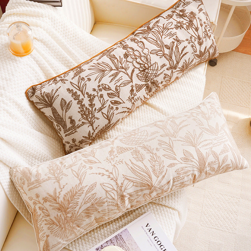 Long Lumbar Decorative Cushion