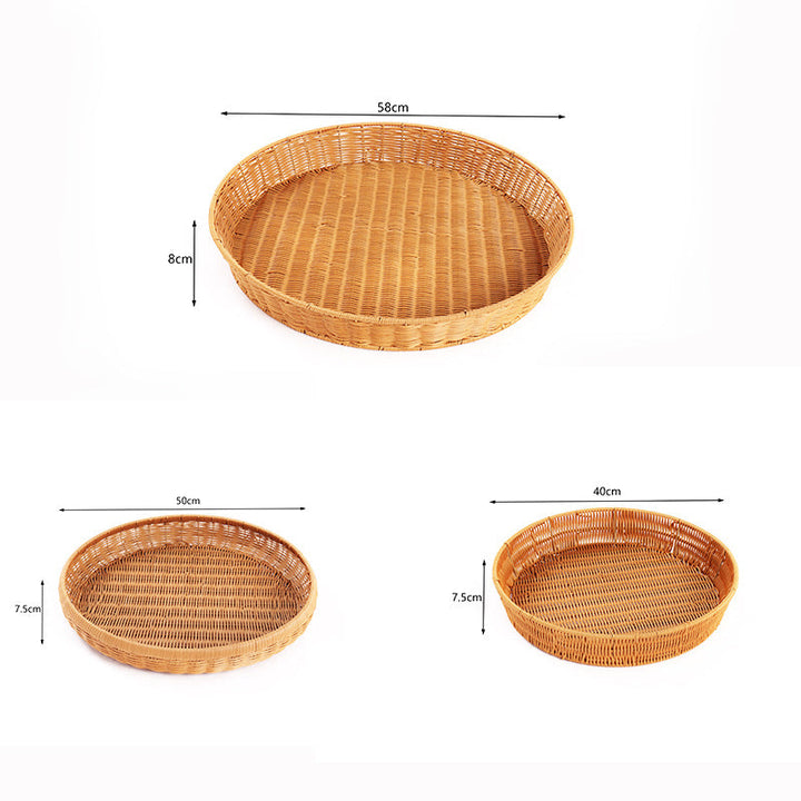 Handwoven Decorative Serving Tray