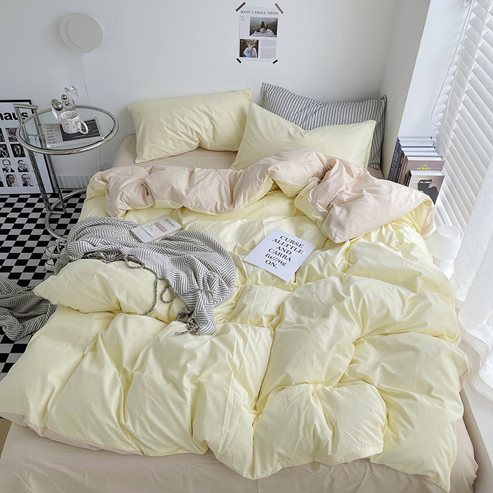 Luxurious Reversible Duvet Cover Set