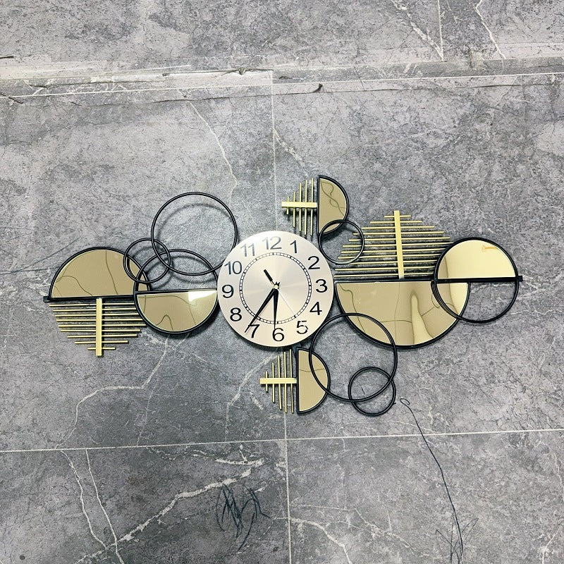 Modern Geometric Wall Clock