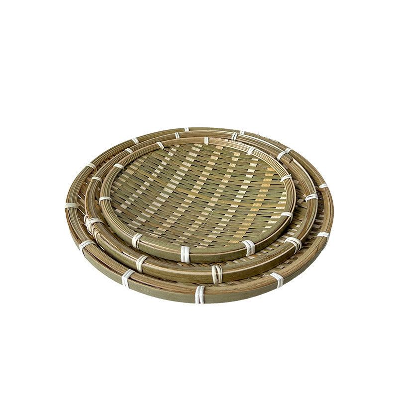 Decorative woven basket