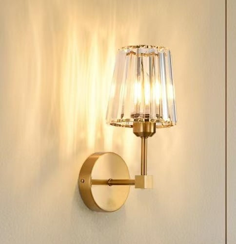 Modern Crystal Glass Wall Light