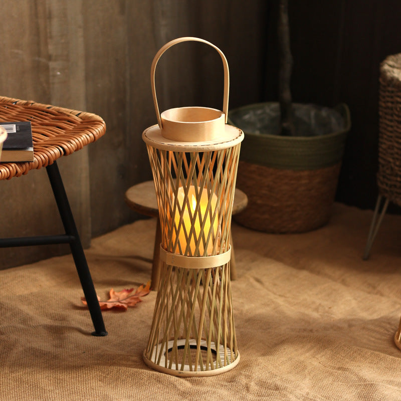 Elegant Lantern made of Rattan