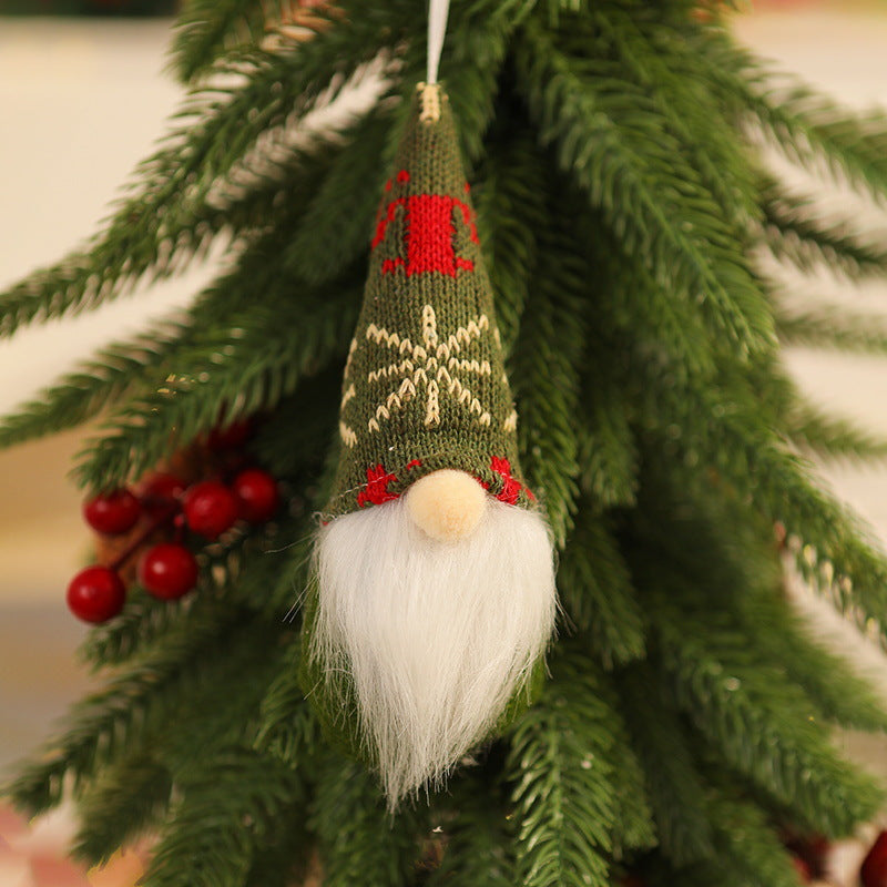 Decorative Christmas gnome figure