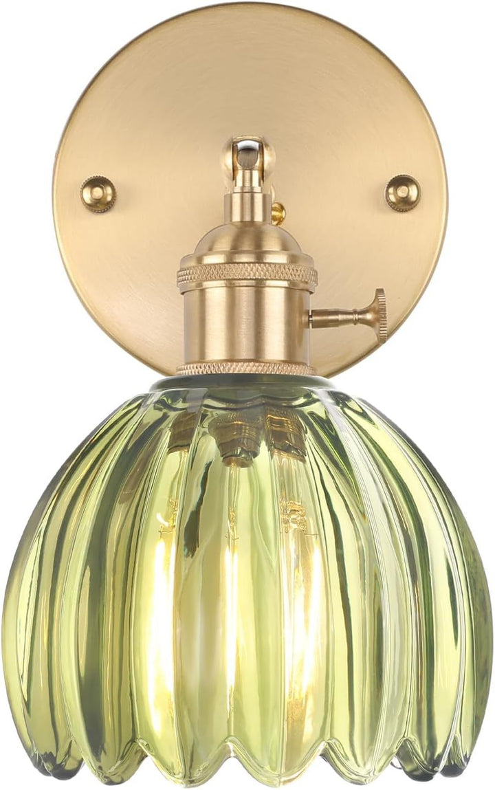Elegant Glass Wall Lamp