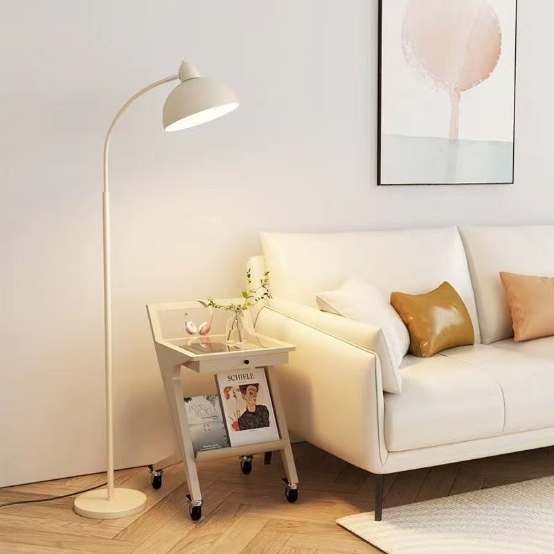 Modern Arc Floor Lamp with Adjustable Shade