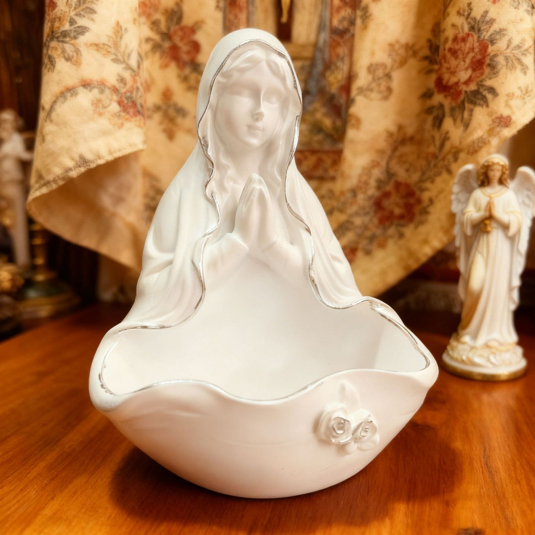 Decorative Virgin Mary Planter
