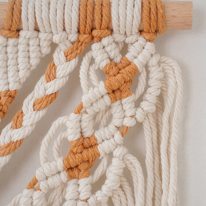Macrame Geometric Wall Tapestry