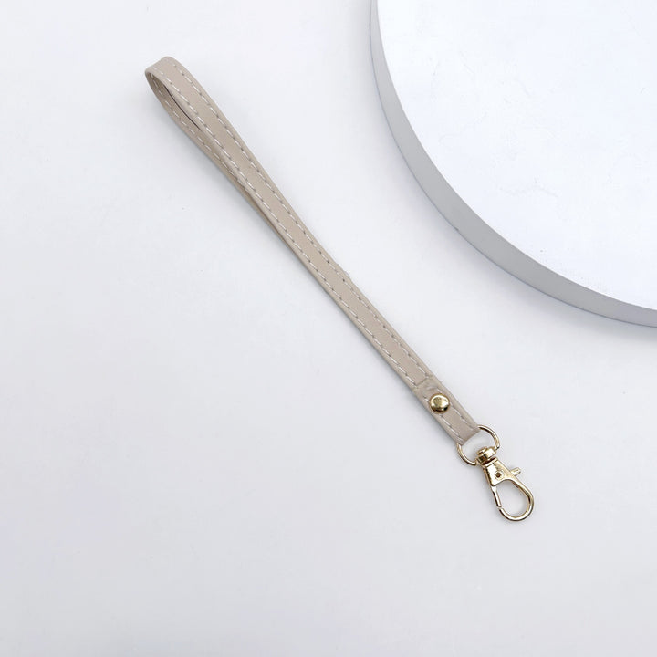 Durable Synthetic Leather Lanyard