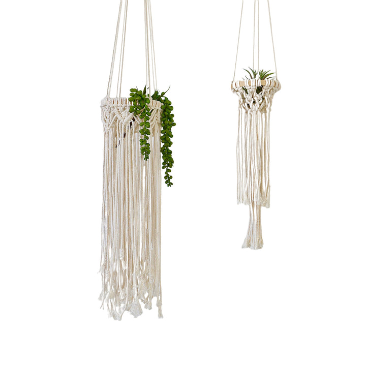 Hanging Macrame Planter