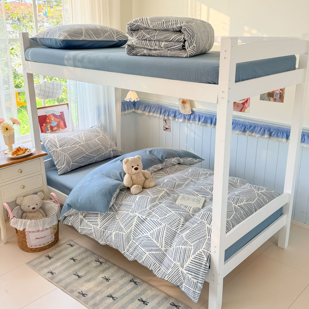 Geometric Patterned Bedding Set
